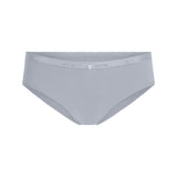 LIGHTWEIGHT COTTON LOGO PICOT HIPSTER | PEARL TONAL