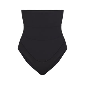 FITS EVERYBODY MATERNITY BANDED HIGH-WAISTED BRIEF | ONYX