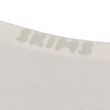 COTTON LOGO DIPPED THONG | MARBLE