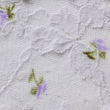 STRETCH LACE DIPPED THONG | WIND ROSEBUD PRINT
