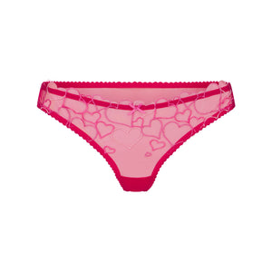 EMBROIDERED TULLE THONG | PUNCH