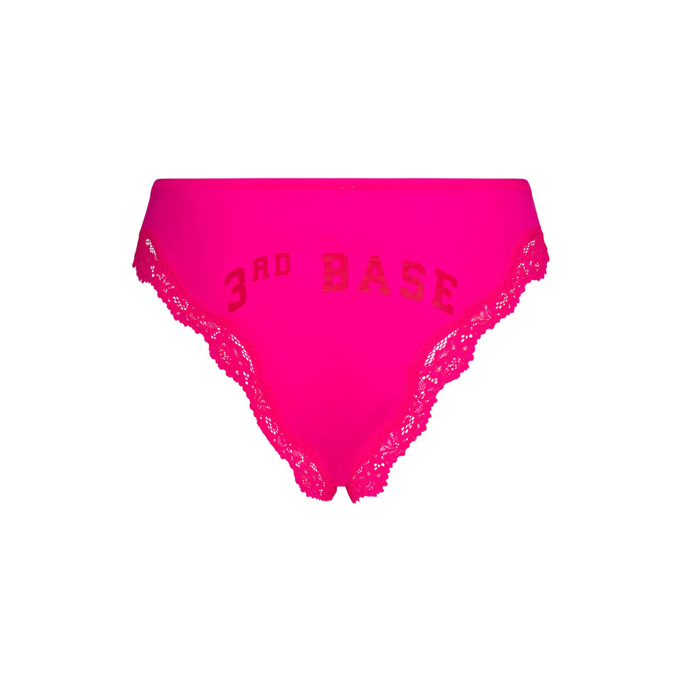 FITS EVERYBODY LACE THONG AND BIKINI 5-PACK | HOME RUN MULTI