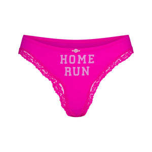 FITS EVERYBODY LACE THONG AND BIKINI 5-PACK | HOME RUN MULTI