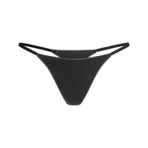 LIGHTWEIGHT COTTON STRING THONG | SOOT TONAL