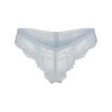 VELVET LACE DIPPED THONG | PLATINUM HEART BREAKER