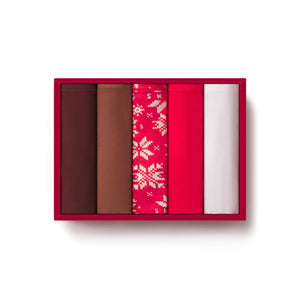 FITS EVERYBODY THONG 5-PACK | BRANDY MULTI