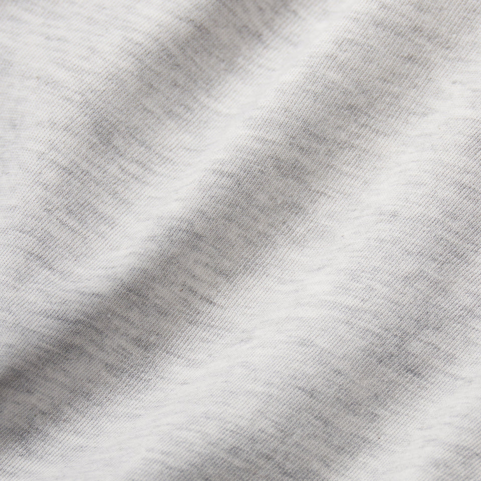 RELAXED TEES SHRUNKEN T-SHIRT | LIGHT HEATHER GREY