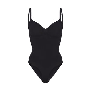 SEAMLESS SCULPT BRIEF BODYSUIT | ONYX