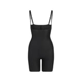 SKIMS BODY CORE SCULPT OPEN BUST MID THIGH BODYSUIT | ONYX