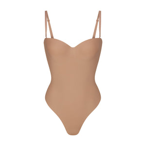 SKIMS BODY UNDERWIRE THONG BODYSUIT | SIENNA