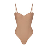 SKIMS BODY UNDERWIRE THONG BODYSUIT | SIENNA