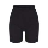SEAMLESS SCULPT MID THIGH SHORT | ONYX