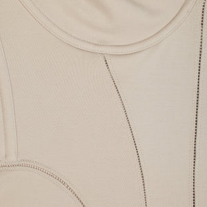 COTTON SHAPEWEAR THONG BODYSUIT | LINEN