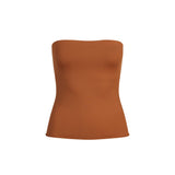 ICONIC SWIM CONVERTIBLE BANDEAU BIKINI TOP | BRONZE