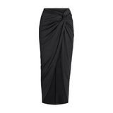 SIGNATURE SWIM SARONG SKIRT | ONYX