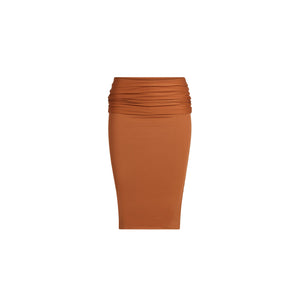 ICONIC SWIM CONVERTIBLE TUBE DRESS | BRONZE