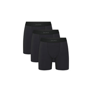 SKIMS SPORT MENS 5" BOXER BRIEF 3-PACK | OBSIDIAN