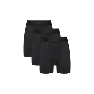 SKIMS SPORT MENS 7" BOXER BRIEF 3-PACK | OBSIDIAN