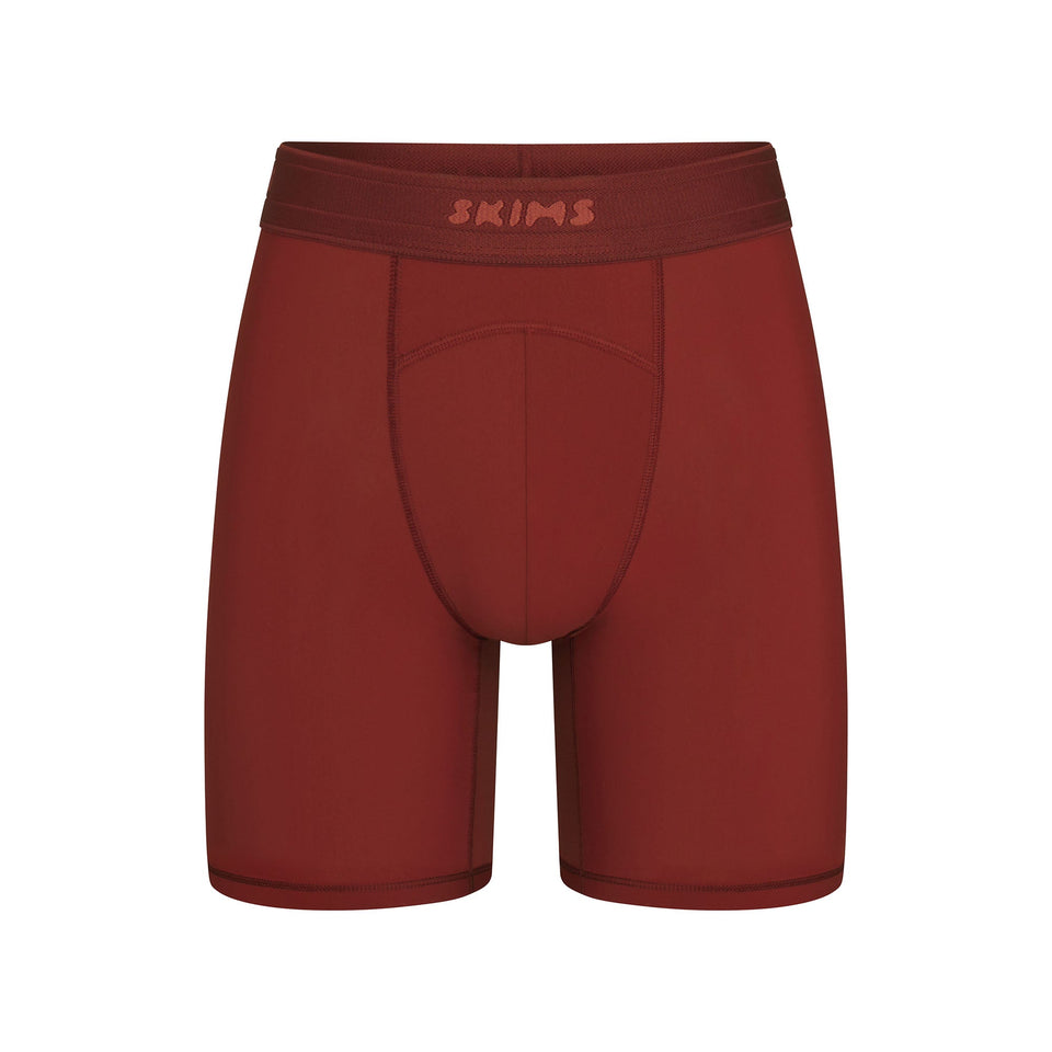 SKIMS SPORT MENS 7" BOXER BRIEF | SANGRIA