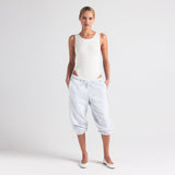 COTTON JERSEY TANK BODYSUIT | MARBLE