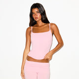 COTTON JERSEY CAMI | HALITE