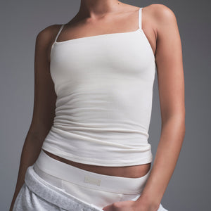 COTTON JERSEY CAMI | MARBLE