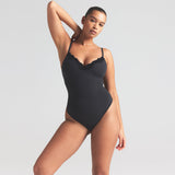 FITS EVERYBODY LACE PUSH-UP BODYSUIT | ONYX