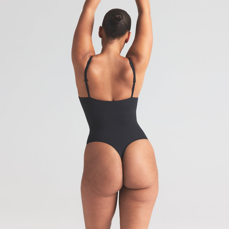FITS EVERYBODY LACE PUSH-UP BODYSUIT | ONYX