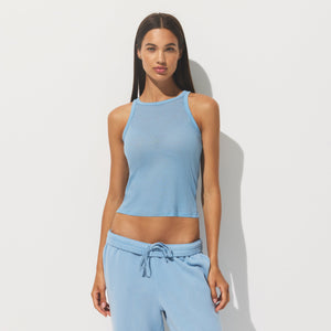SHEER RIB TANK | BLUE BELL