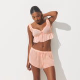 SKIMS ROMANCE BABYDOLL AND SHORT SET | PRIMROSE