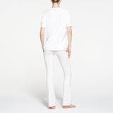 RELAXED TEES OVERSIZED LONG T-SHIRT | SNOW
