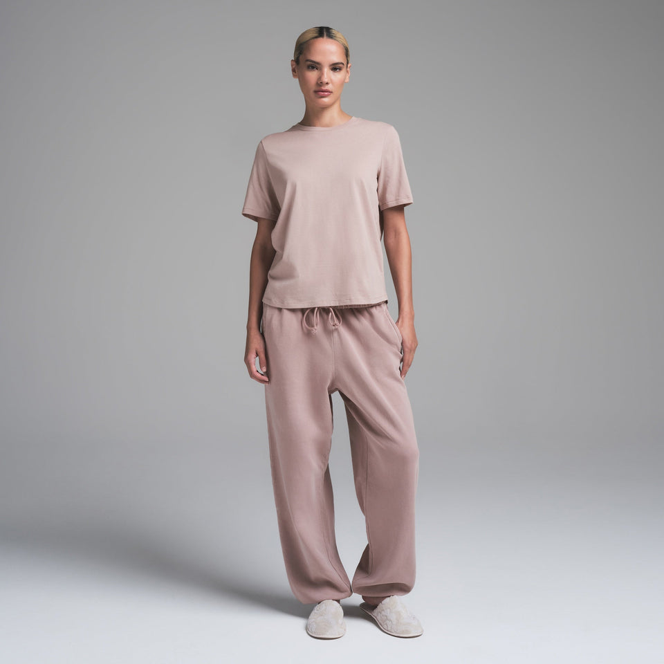 RELAXED TEES T-SHIRT | FAWN