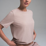 RELAXED TEES T-SHIRT | FAWN