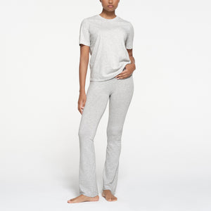 RELAXED TEES T-SHIRT | LIGHT HEATHER GREY