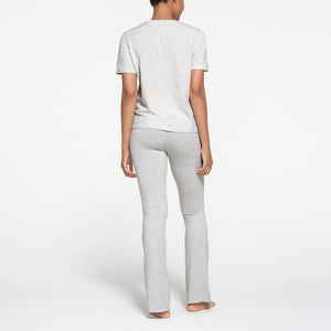 RELAXED TEES T-SHIRT | LIGHT HEATHER GREY