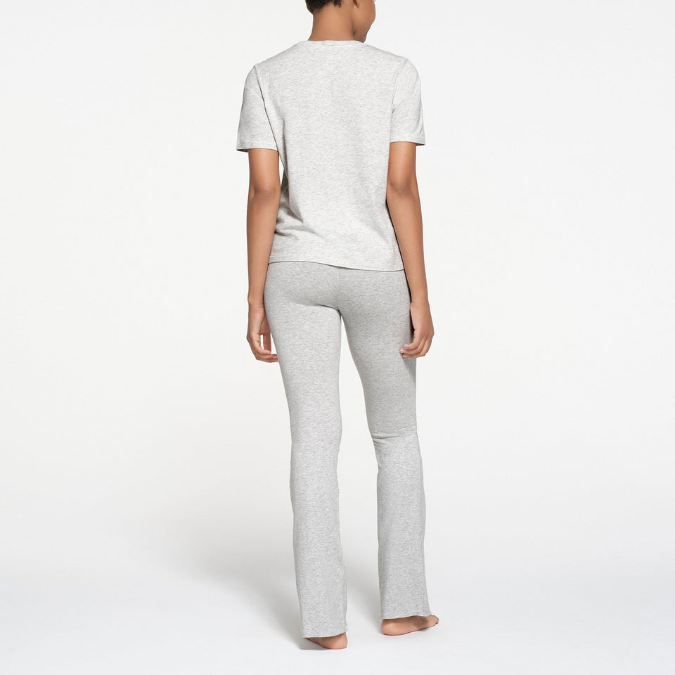 RELAXED TEES T-SHIRT | LIGHT HEATHER GREY