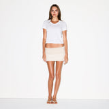 WORN IN JERSEY BABY V NECK TEE | SNOW