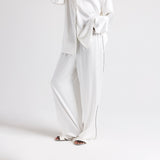 SILK LONG SLEEP SET | IVORY