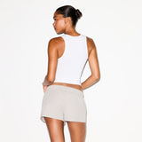 COTTON POPLIN BOXER SLEEP SET | SILVER CHECK