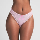 FITS EVERYBODY LACE THONG AND BIKINI 5-PACK | HOME RUN MULTI
