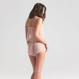 SPRING INTIMATES CAMI AND SHORT SET | CHERRY BLOSSOM MULTI TULLE