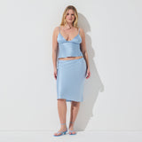 SILK CAMI | GLACIER