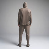 OUTDOOR JERSEY MENS CLASSIC HOODIE | TRUFFLE
