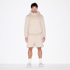 FLEECE LOUNGE MENS CLASSIC HOODIE | DESERT HEATHER