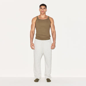 SKIMS COTTON MENS RIB TANK 3-PACK | ARMY MULTI
