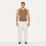 SKIMS COTTON MENS RIB TANK 3-PACK | ARMY MULTI