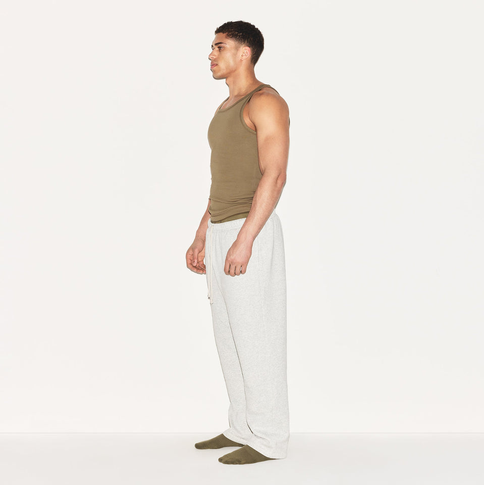 SKIMS COTTON MENS RIB TANK 3-PACK | ARMY MULTI