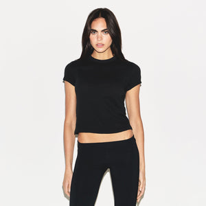 WORN IN JERSEY T-SHIRT | WASHED ONYX