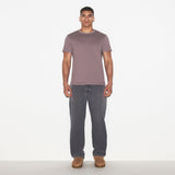 SKIMS COTTON MENS CLASSIC T-SHIRT | ZINC