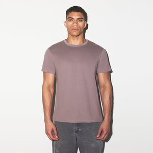SKIMS COTTON MENS CLASSIC T-SHIRT | ZINC
